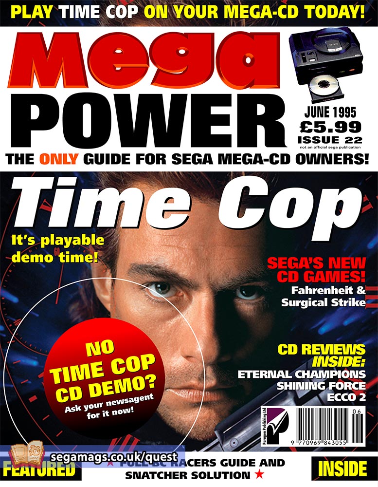 Time Cop - SEGA Mega CD Games